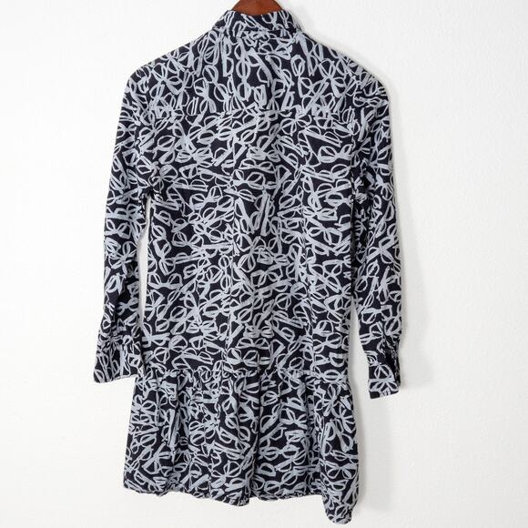 Kate Spade Women’s Shirt Dress Polished Preppy Statement Playful Size Sz Small - Picture 3 of 10